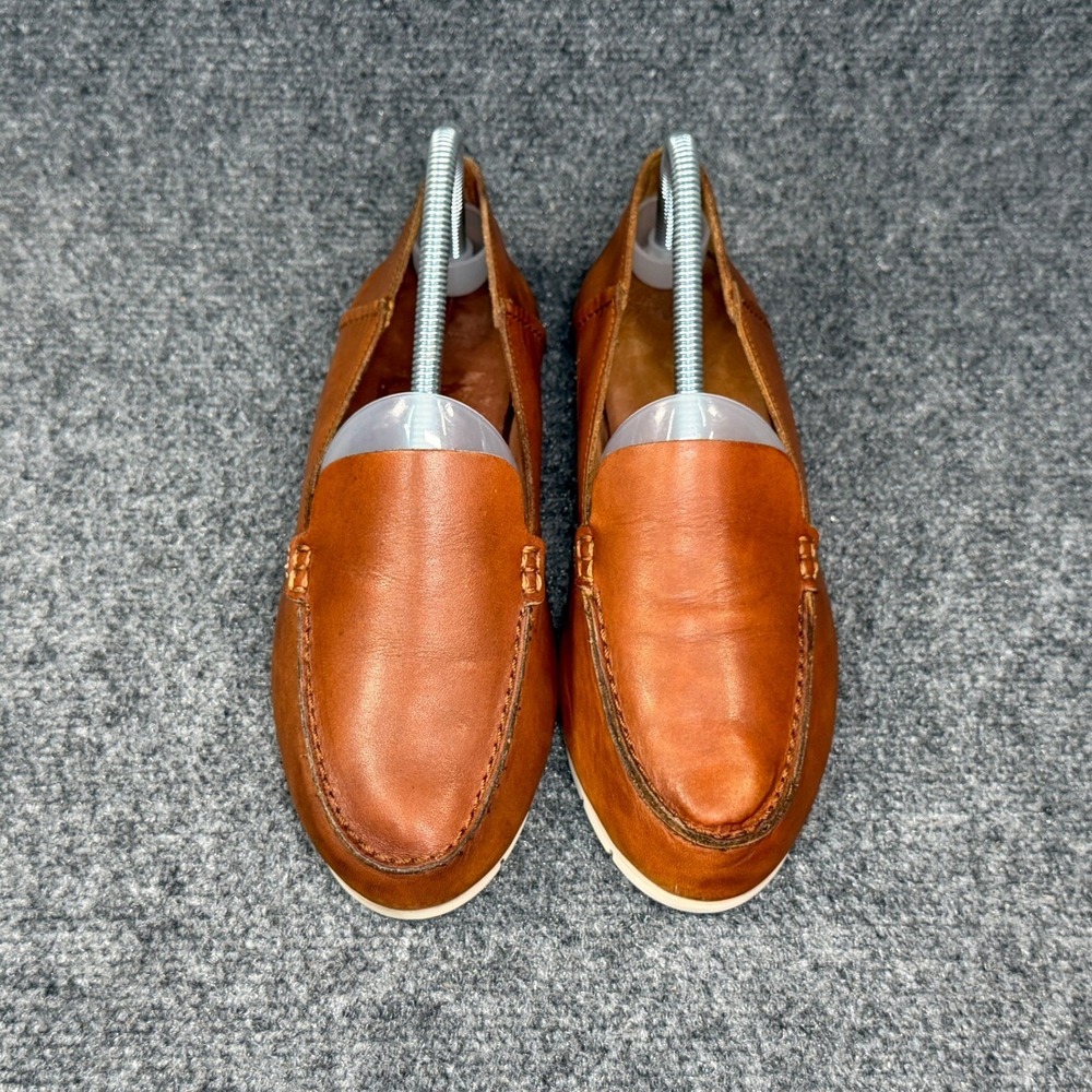 Frye Loafers Women's 8 Brown Leather Casual Flats Slip On Shoes - Picture 3 of 13